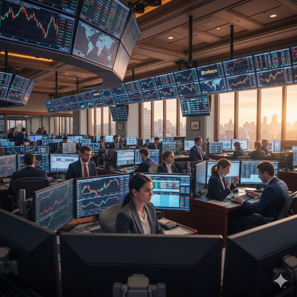 Investment Banking Trading Floor